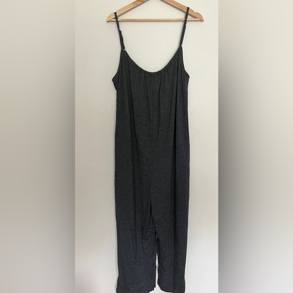 Dark gray romper